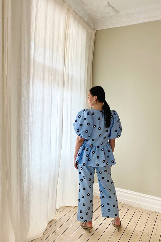 Stine Goya Blue Puffy Set