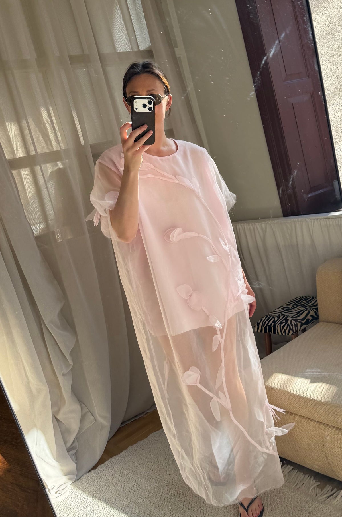 The Organza Flower Dress