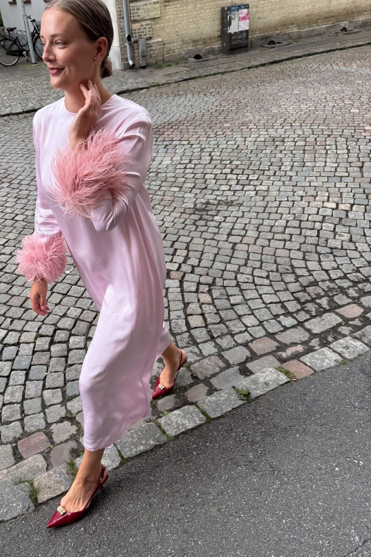 Daily Sleeper Pink Dress