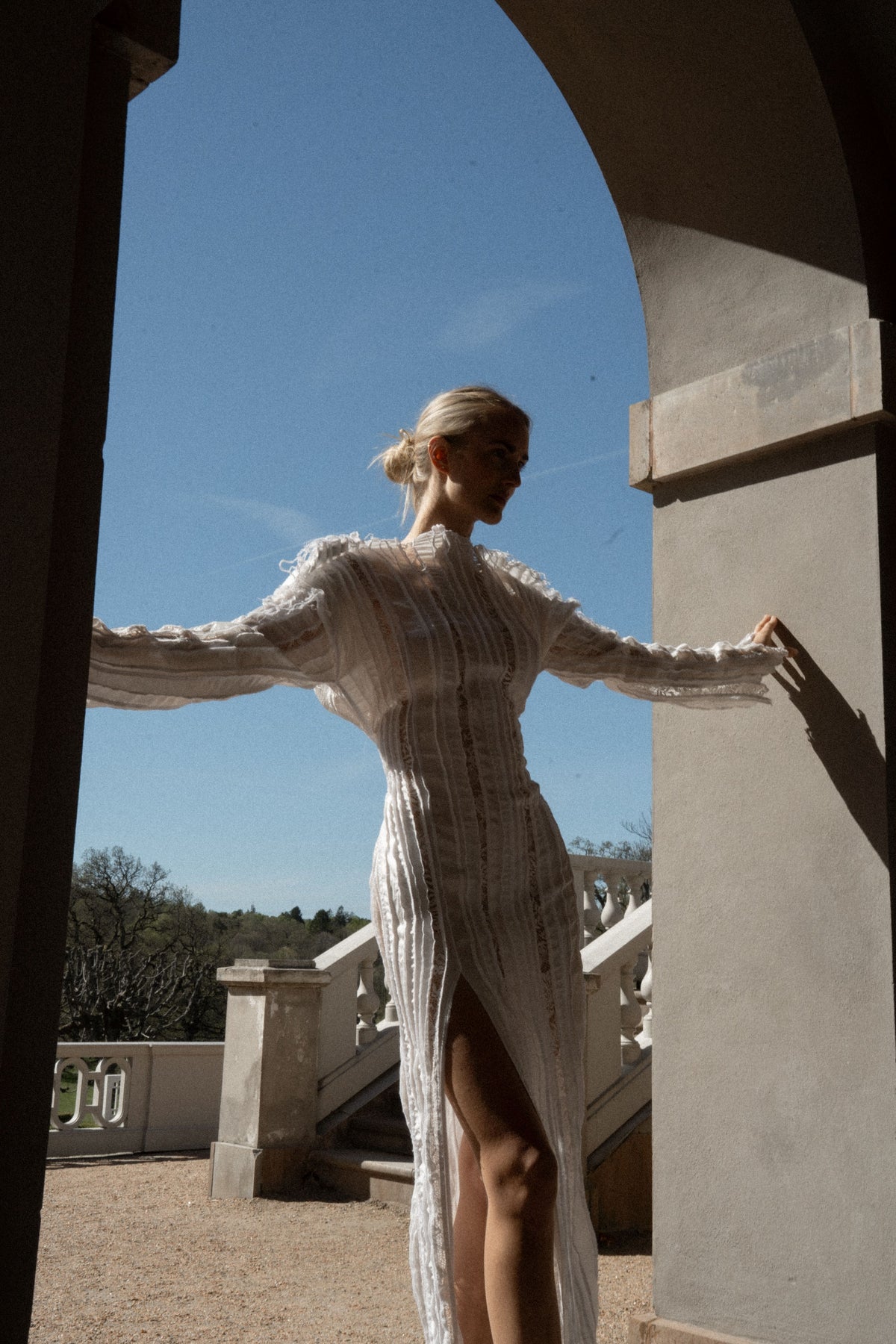 Kristine Boström Panel Wedding Dress