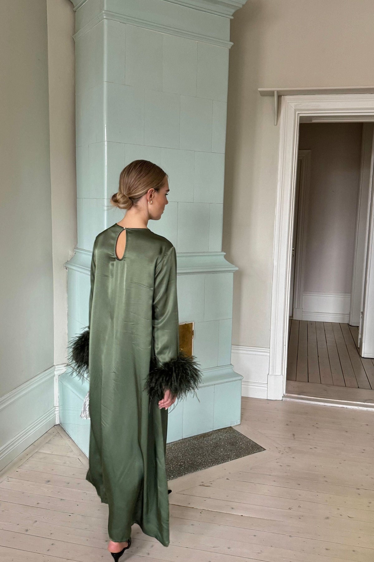 Daily Sleeper Green Dress
