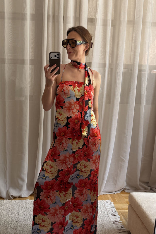 Gestuz Silk Flower Dress