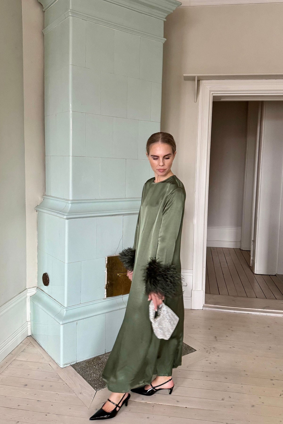 Daily Sleeper Green Dress