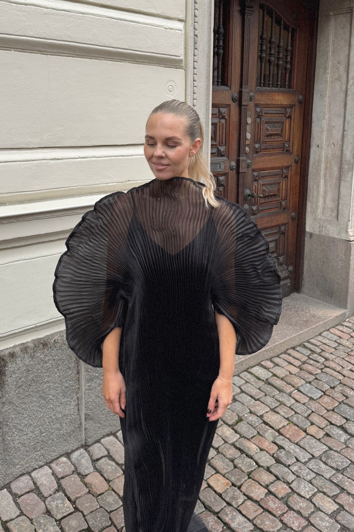 Linnea Hult Black Dress