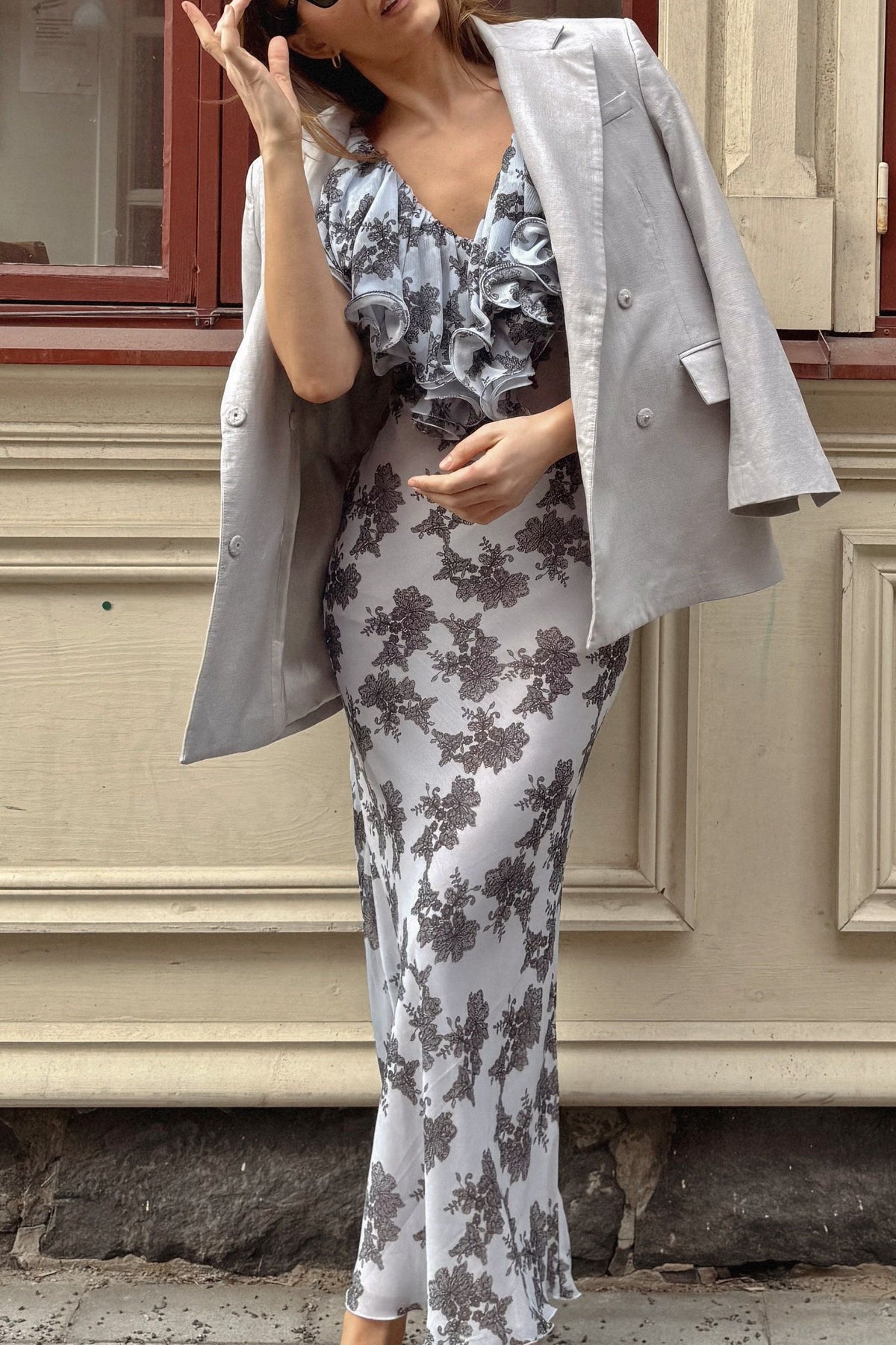 The Rotate Frill Dress