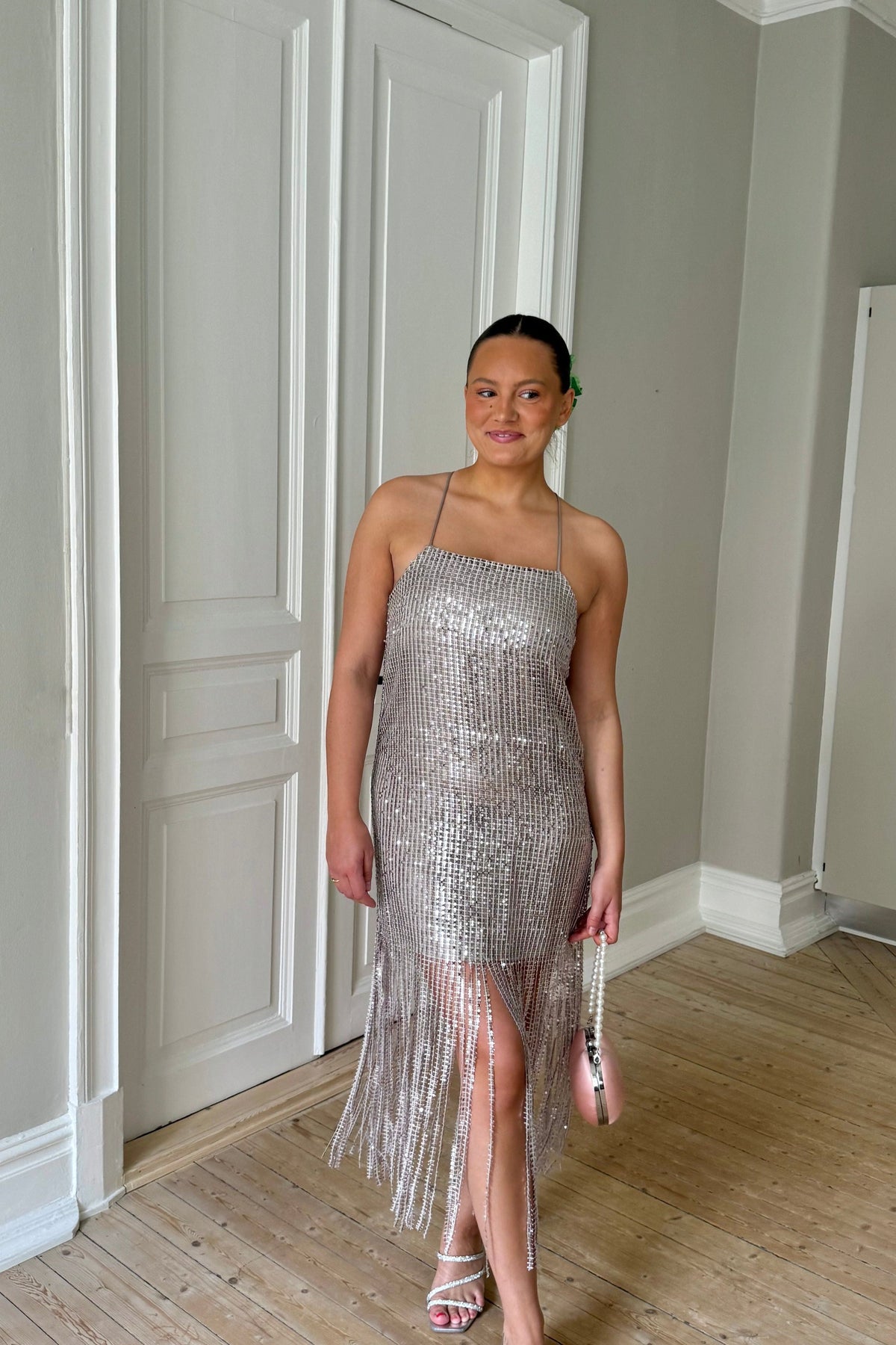 Sequin Fringe Dress