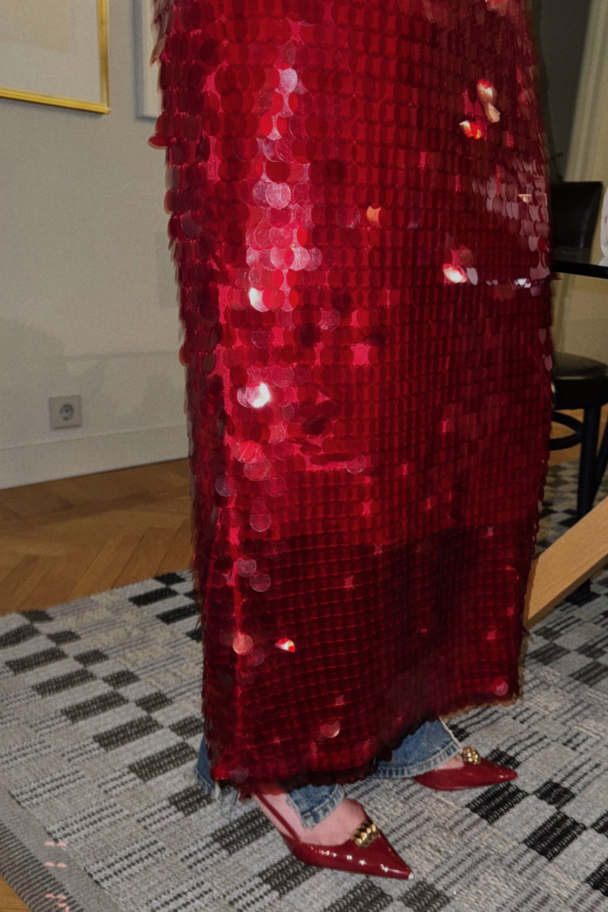 Holiday Sequin Dress