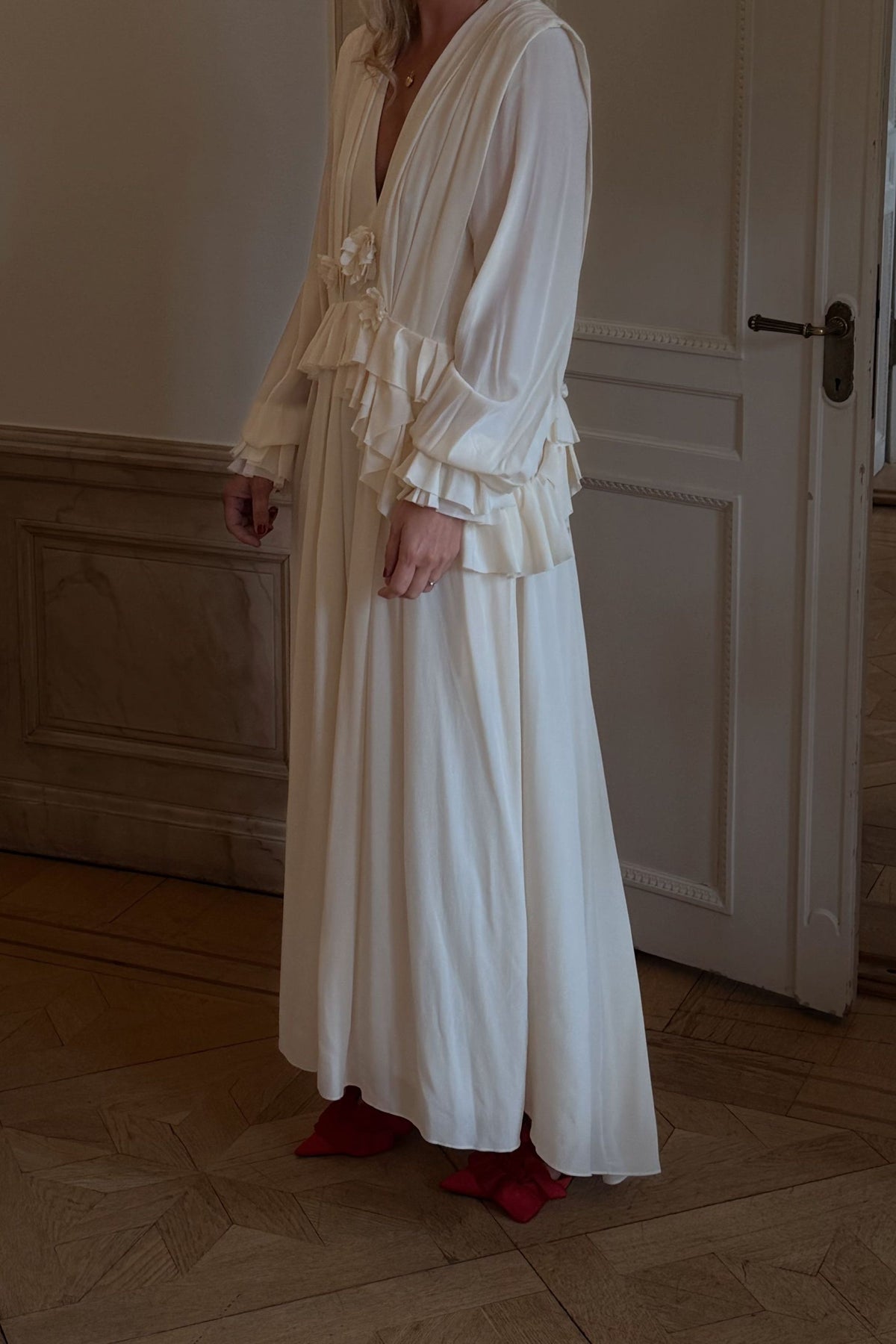 Victoria Beckham Bridal Floral Dress