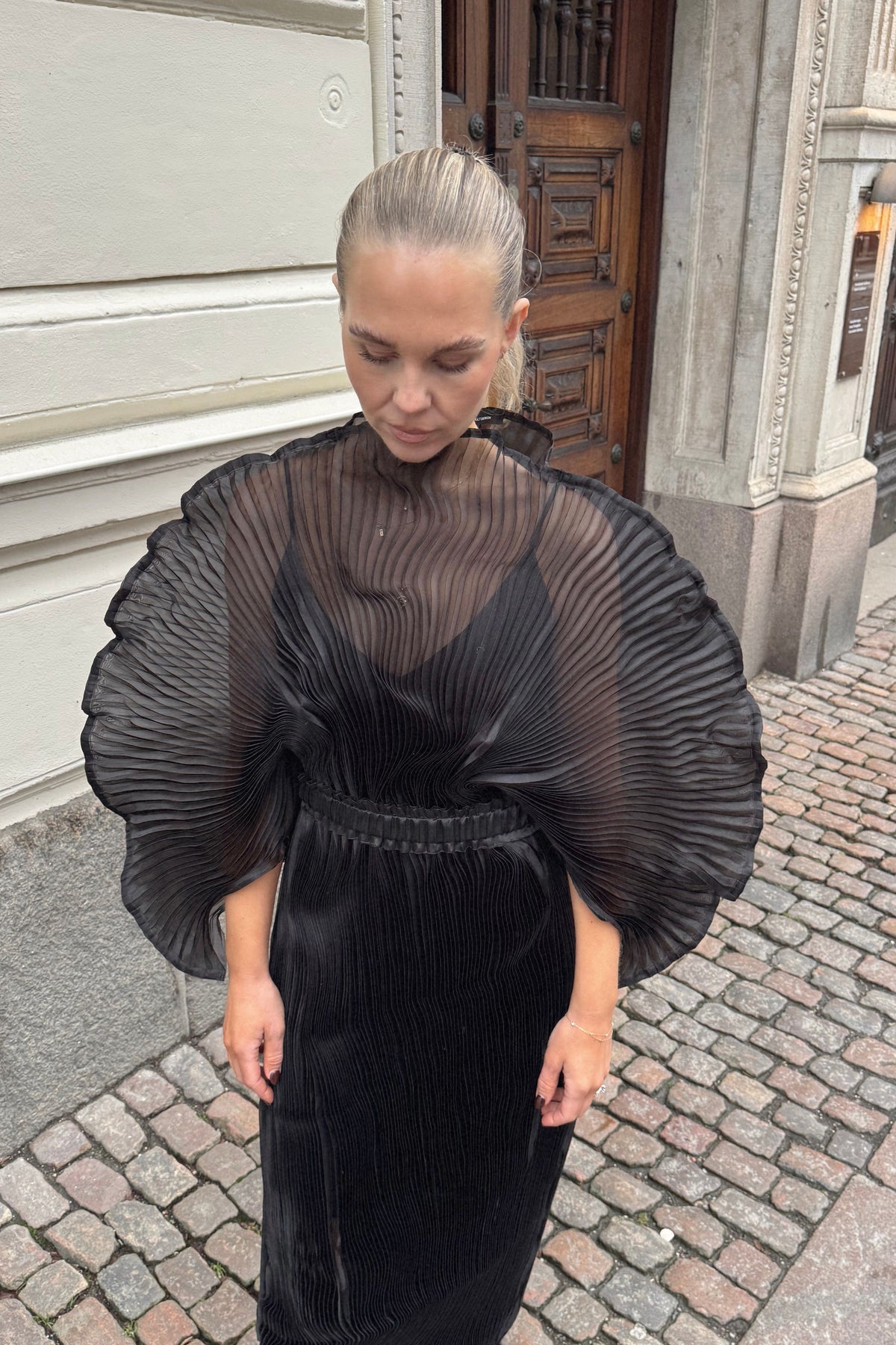 Linnea Hult Black Dress