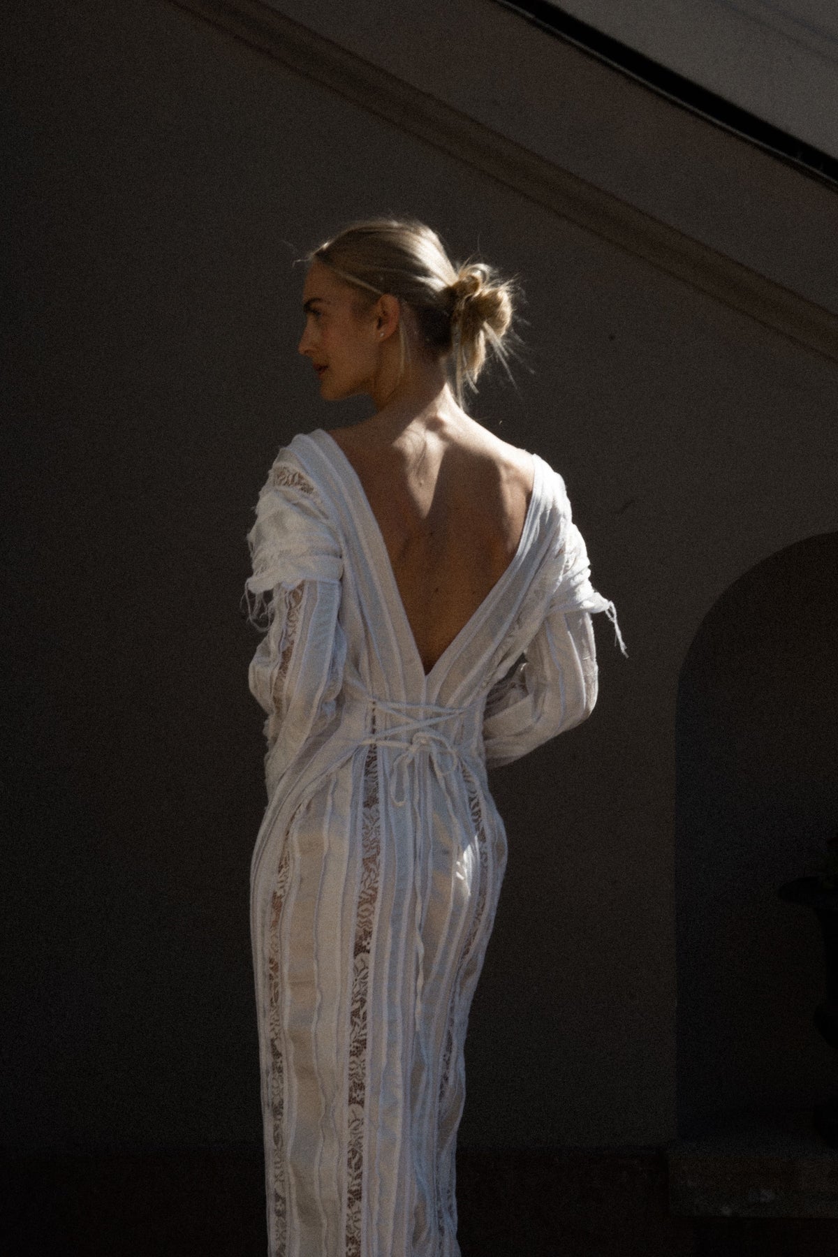 Kristine Boström Panel Wedding Dress