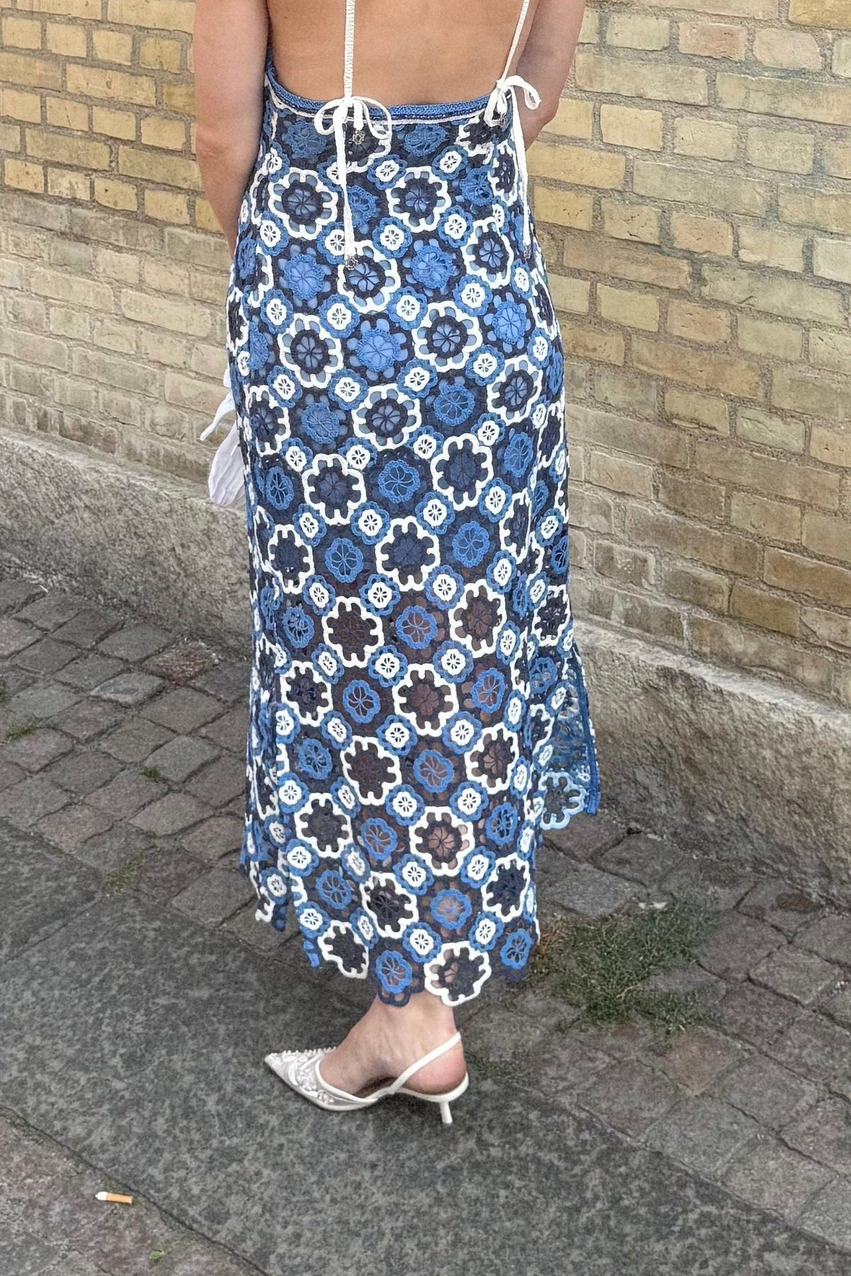 Maje Crochet Dress