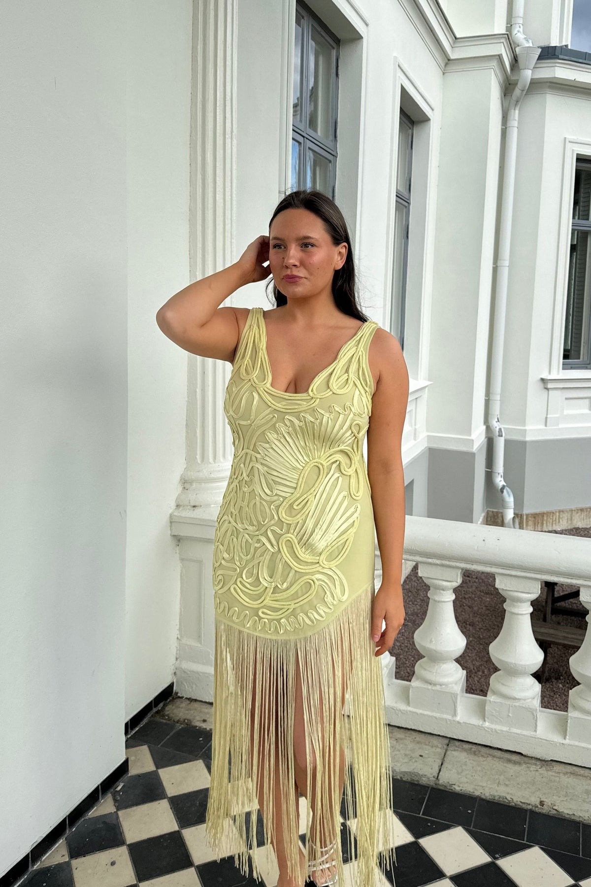 The Filippa Fringe Dress