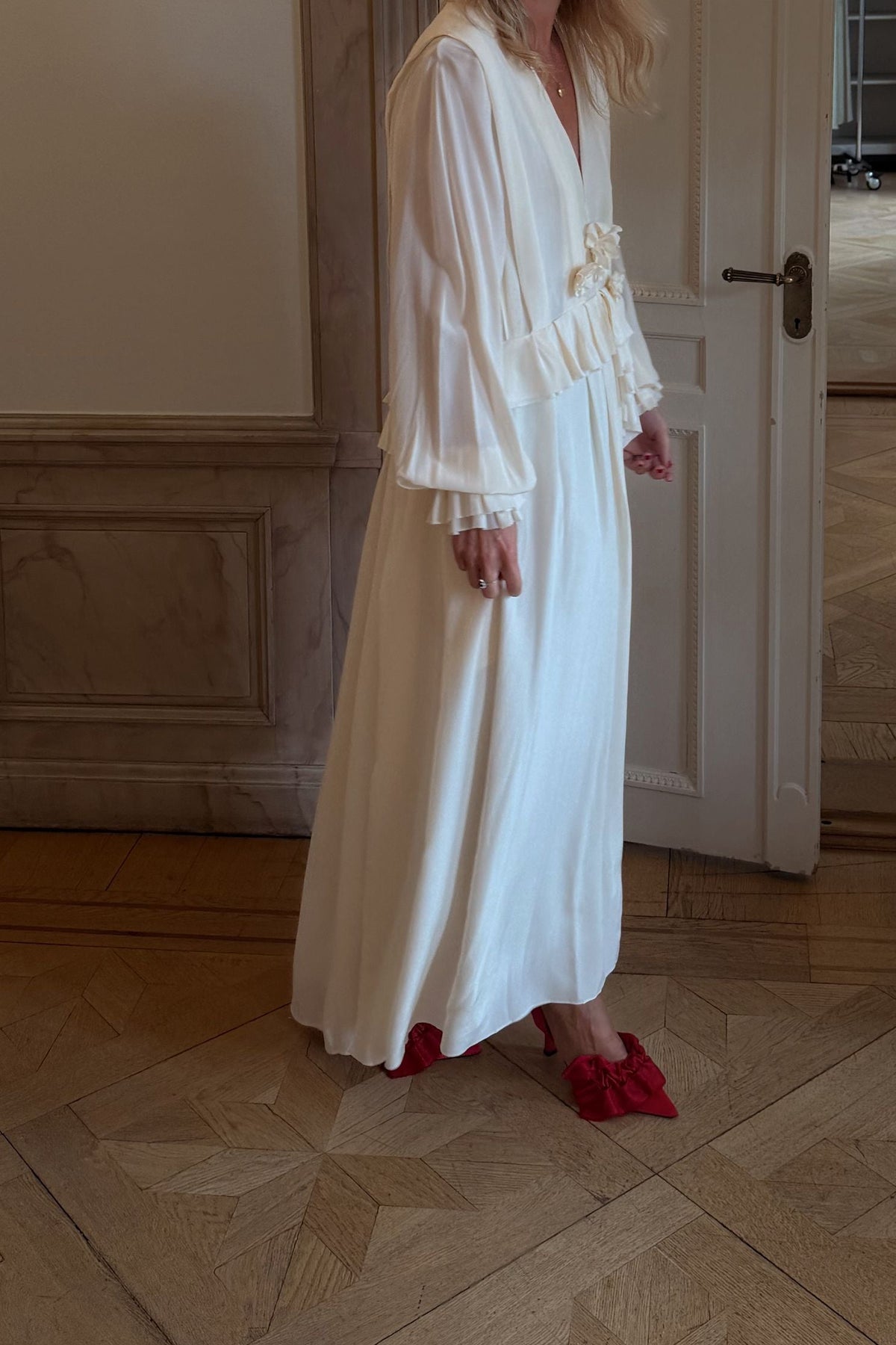 Victoria Beckham Bridal Floral Dress