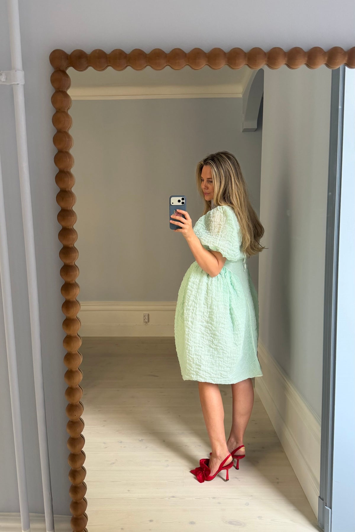 Cecilie Bahnsen Fonda Puff-Sleeve Dress